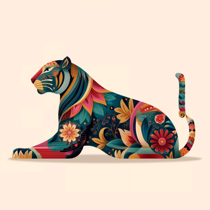 Tiger motif — VIP Pass