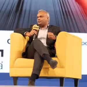 Priyank M Kharge at Cypher 2025 fireside chat